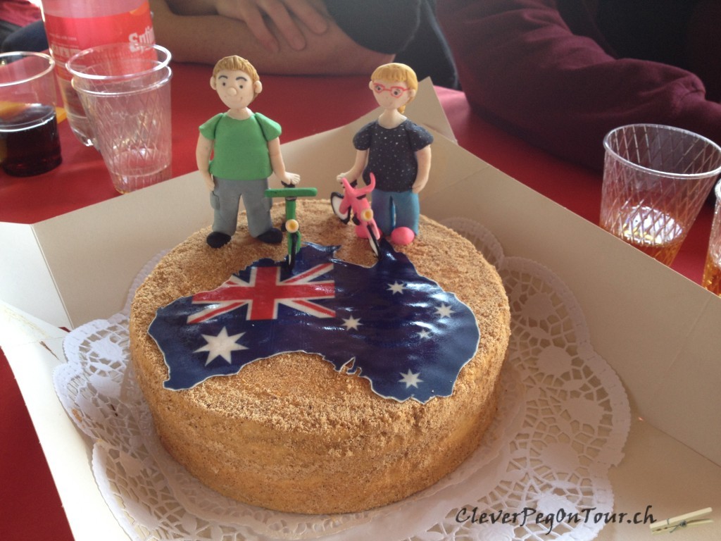 Velotorte zum Anbeissen